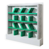 Ettore Sottsass Première bibliothèque Suvretta pour Memphis Milano 1981