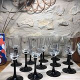 12 verres à vin publicité Esso année 80