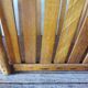 Old wooden basket
