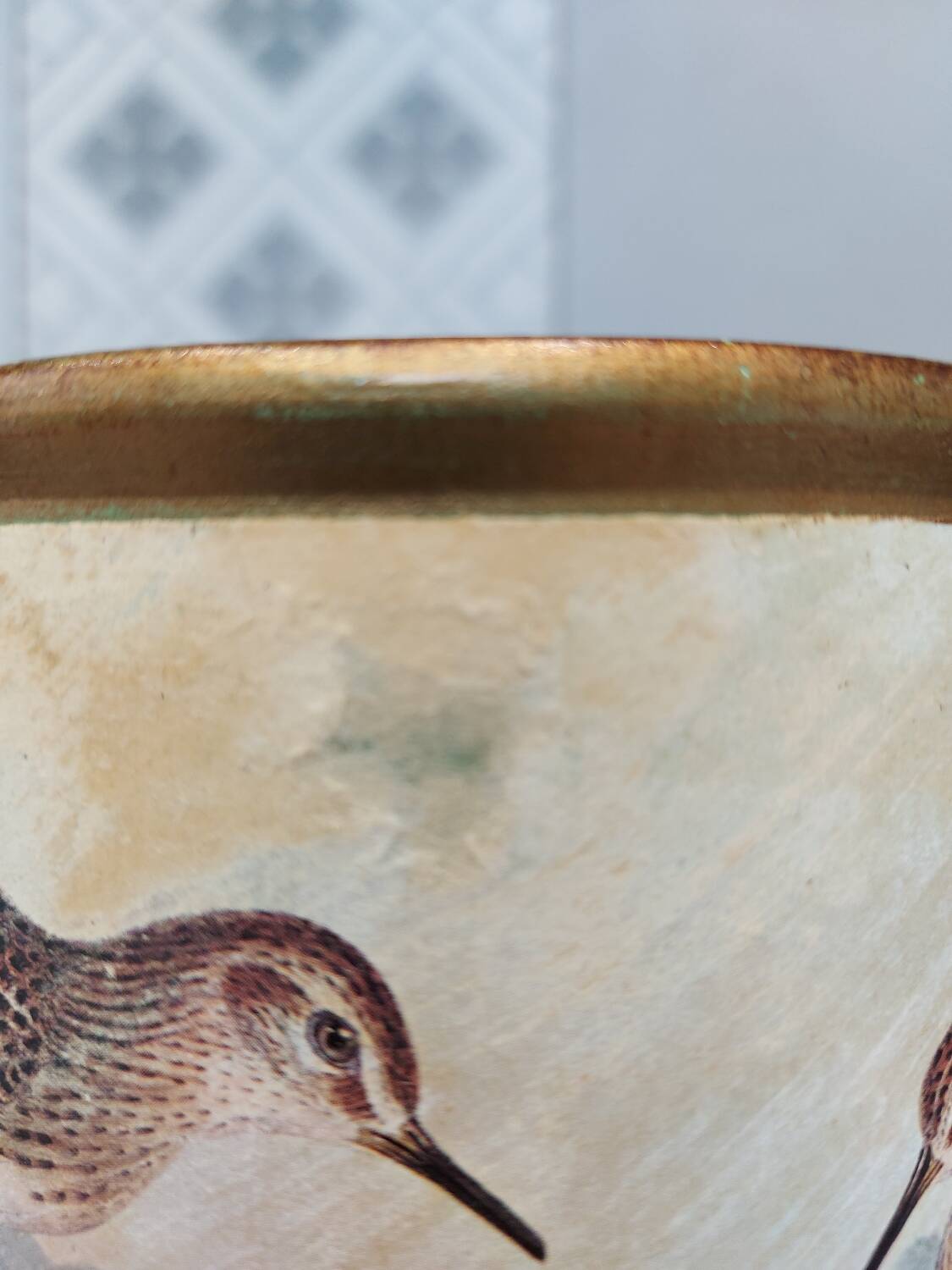 Old tobacco pot