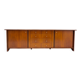 Mid-century wooden sideboard with drawers - Italy 1960s