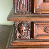Two-body sideboard with withdrawal