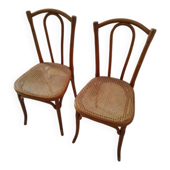 Paire de chaises Thonet numéro 56