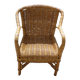 fauteuil rotin enfant