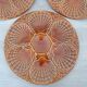 Scallop shell plates St Jacques by SECLA Portugal Barbotine