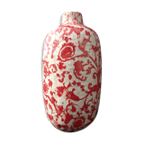 Glazed terracotta vase