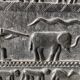 African door pair, ethnic panel