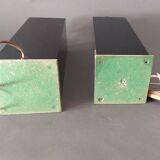 Pair of lamps 1960/1970 black.