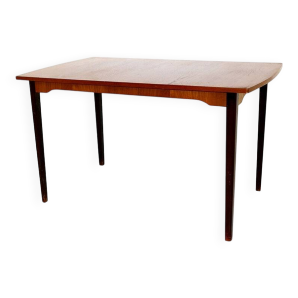 Table de salle à manger scandinave en teck, Suède, 1960