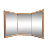 Miroir à trois pans 90x44cm