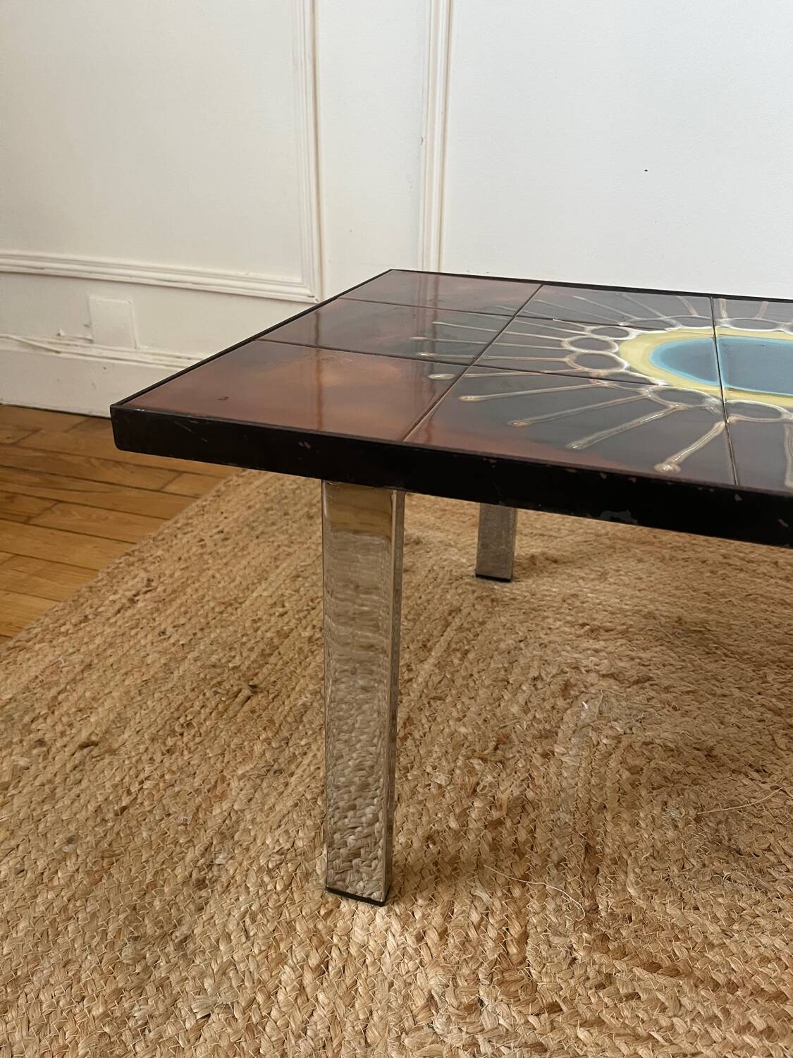 Ceramic coffee table signed BELARTI, 1960s