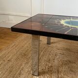 Ceramic coffee table signed BELARTI, 1960s