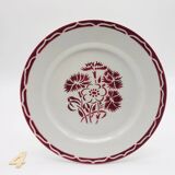 6 dessert plates KG Lunéville. Model "Annecy"