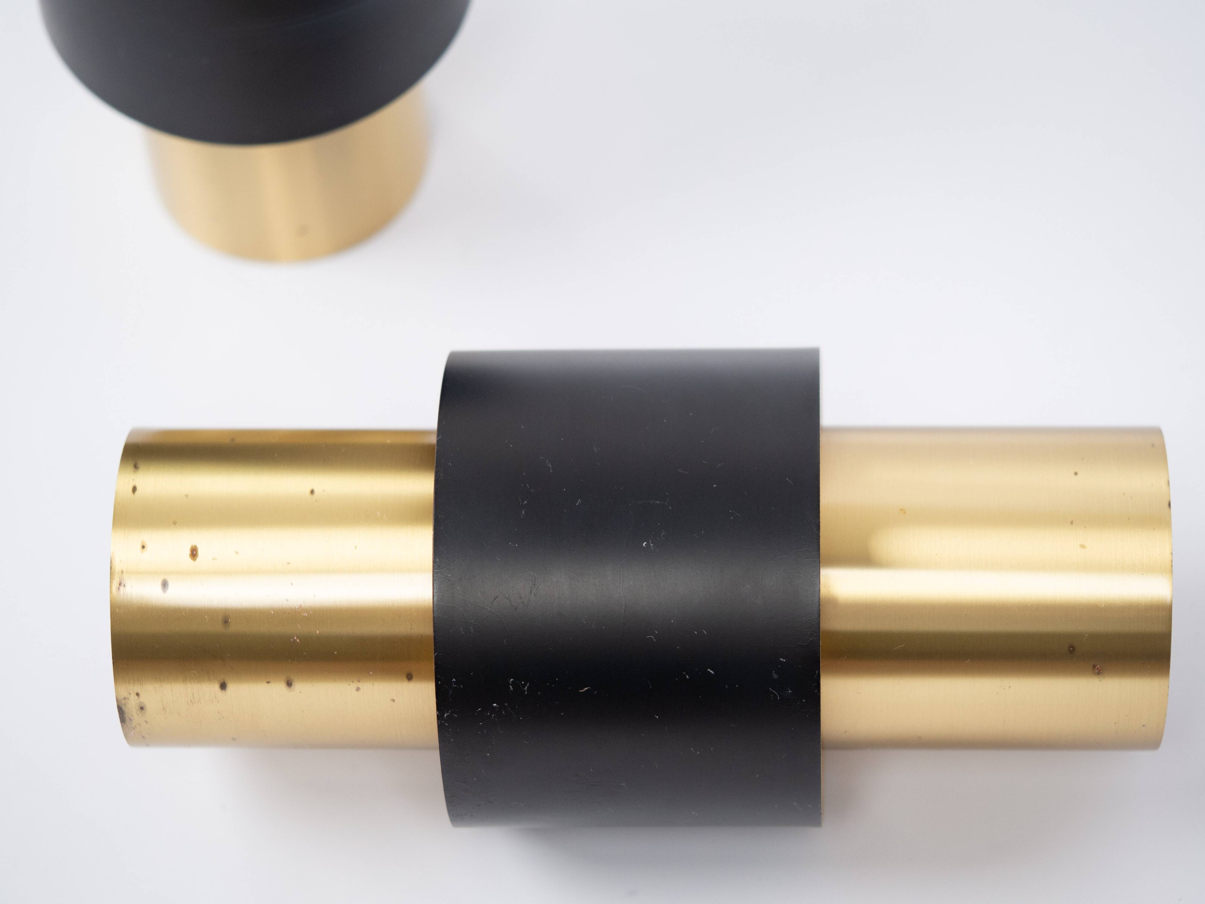 Paire de 2 suspensions vintage Etna de Jo Hammerborg, Fog og Morup, 1960