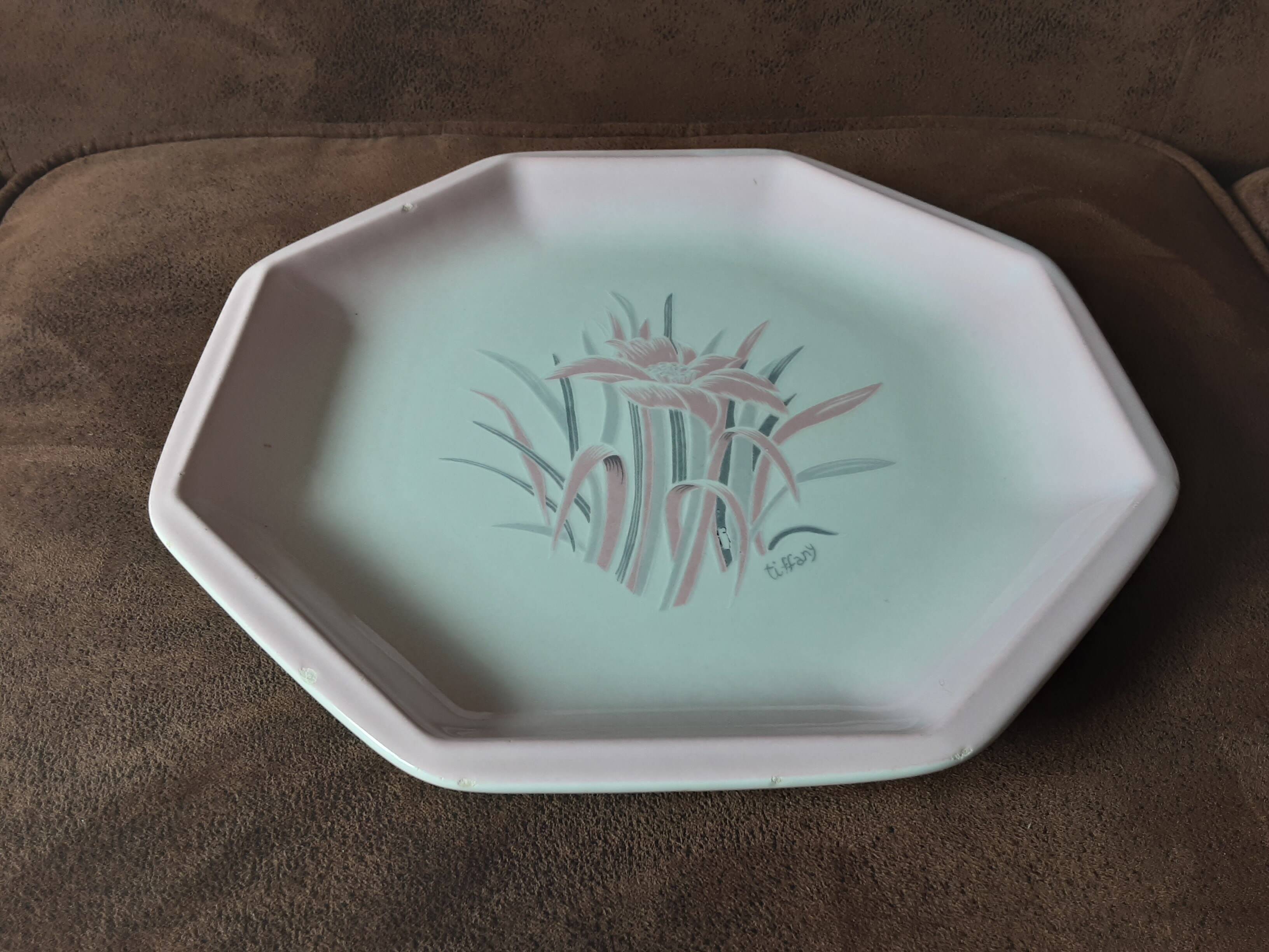 Tiffany plate, Italy