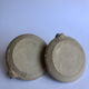 Handcrafted stoneware candle holders