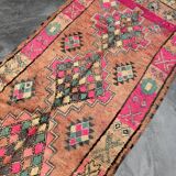 Colorful Boujad Moroccan rug - 162 x 372 cm