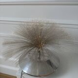 Vintage 70s cloud effect lamp