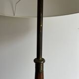 lampadaire vintage avec tablette et pied tripode