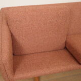 Vintage sofa | 3-seater | ML-90 | pink | reupholstered
