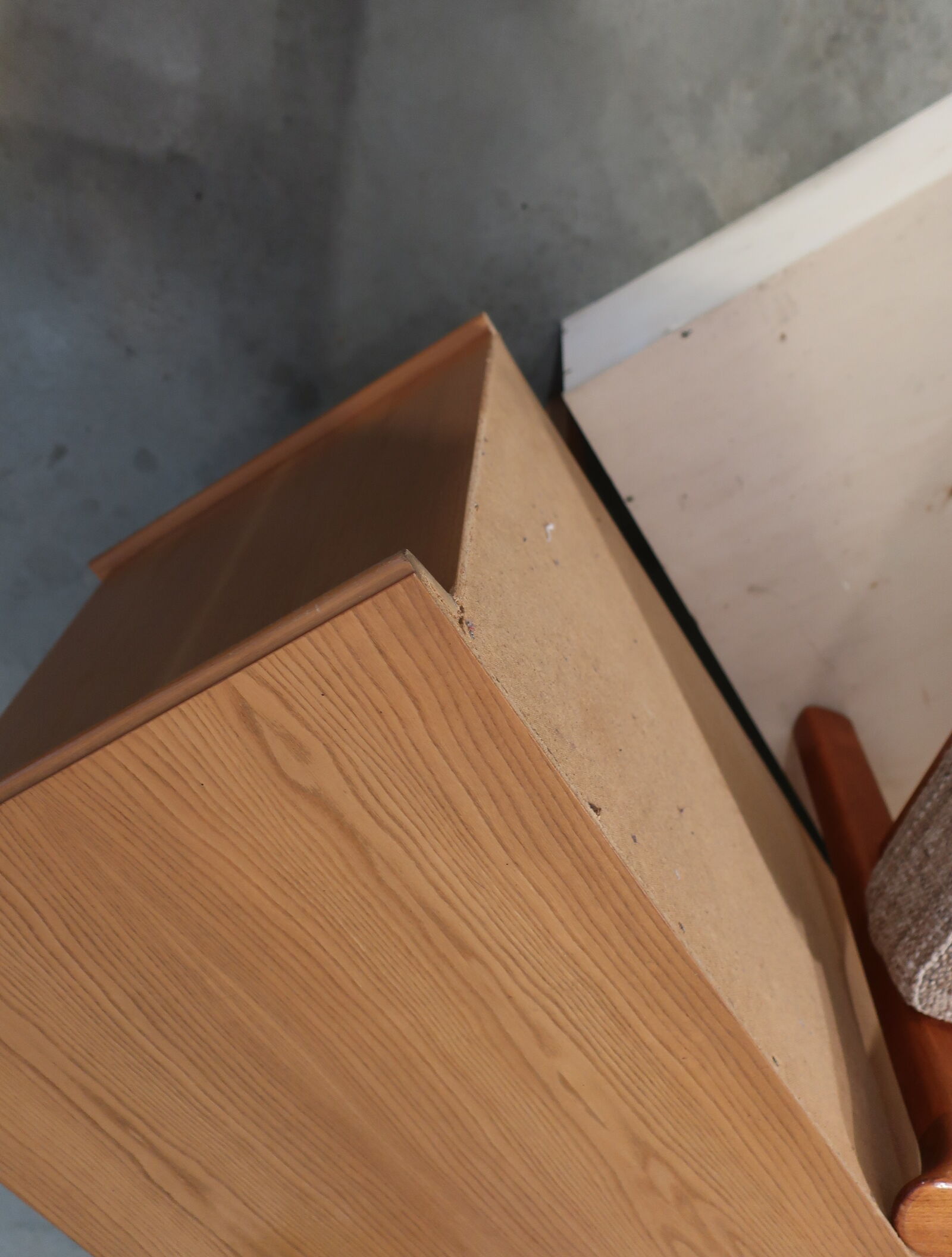 Oak sideboard of the 70s