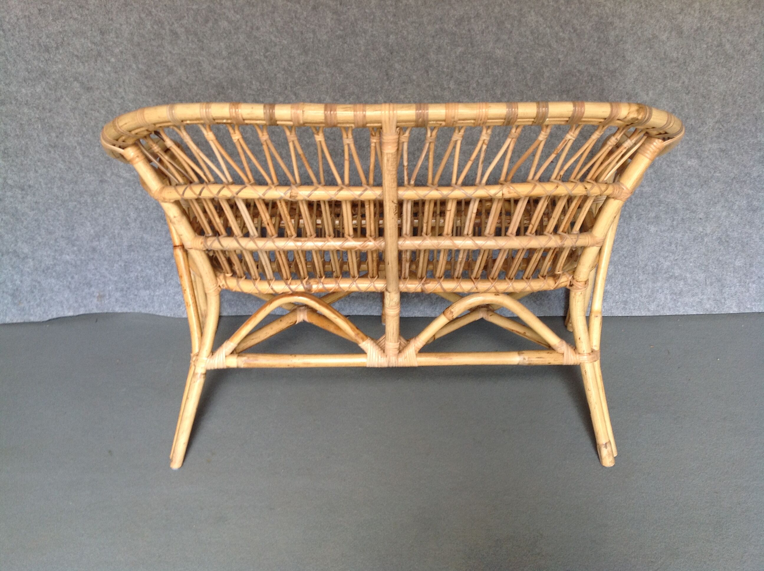 Banquette en rotin