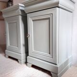 Pair of refurbished bedside tables