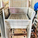 10 Terrace / garden chairs