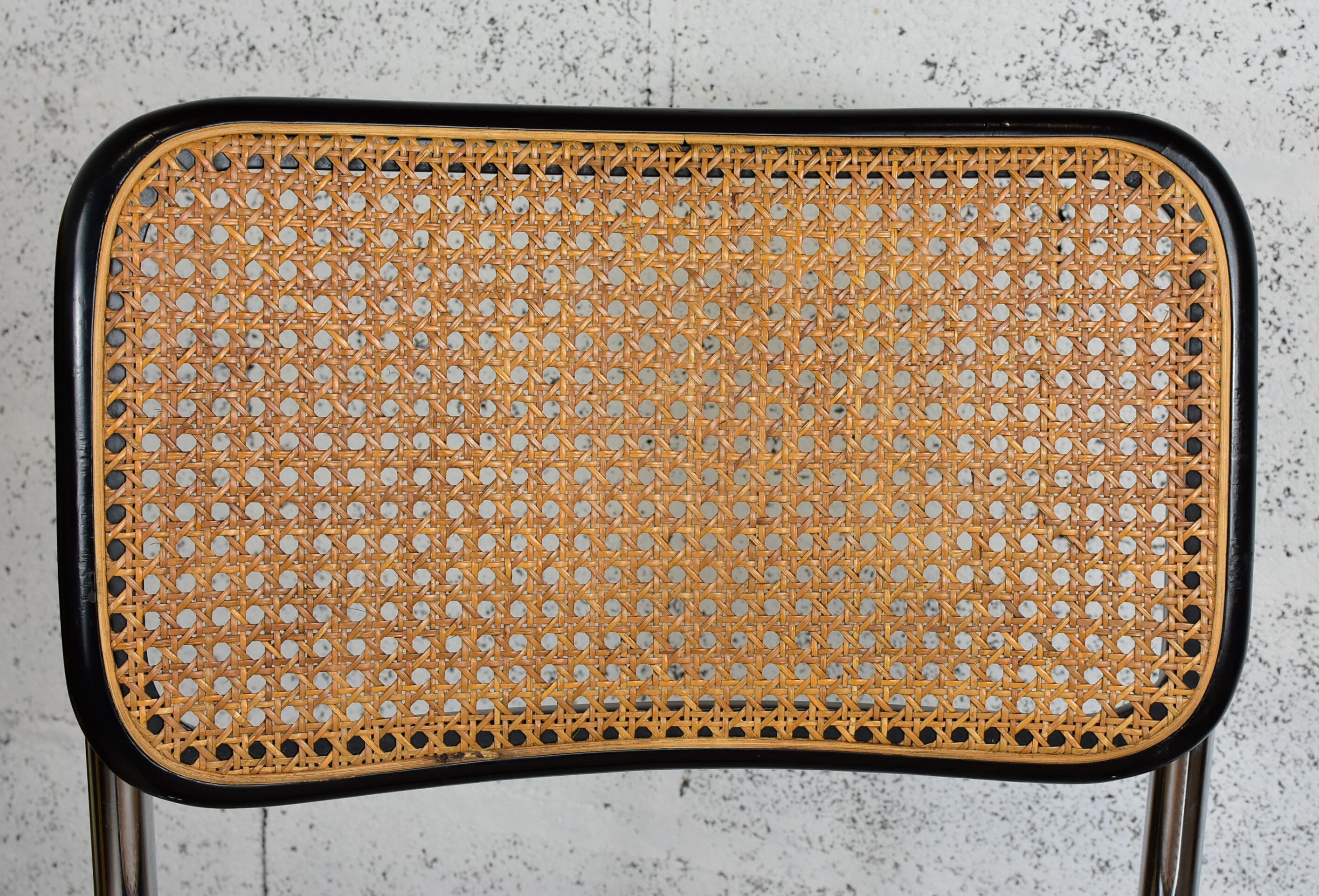 Pair of vintage chairs B32 Marcel Breuer, black