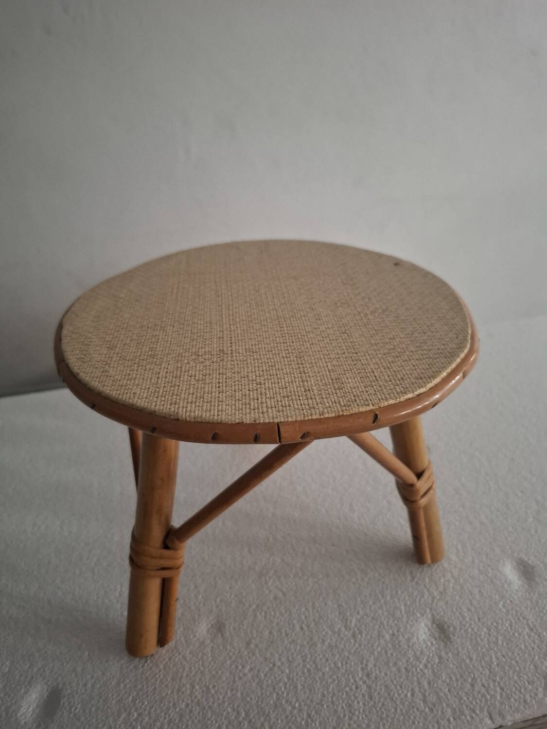Small bamboo table