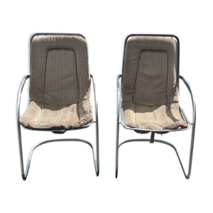 Paire de fauteuils Cidue