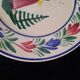 Large HB Quimper Plate Breton Decor Hand-Painted Vintage 27cm