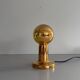 Simple table lamp in gilded porcelain by Philips NTD, 1960s, Germany.