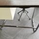 Vintage industrial style desk with swivel chair