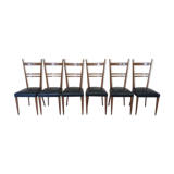 Set of 6 chairs 60s