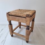 Vintage oak stool