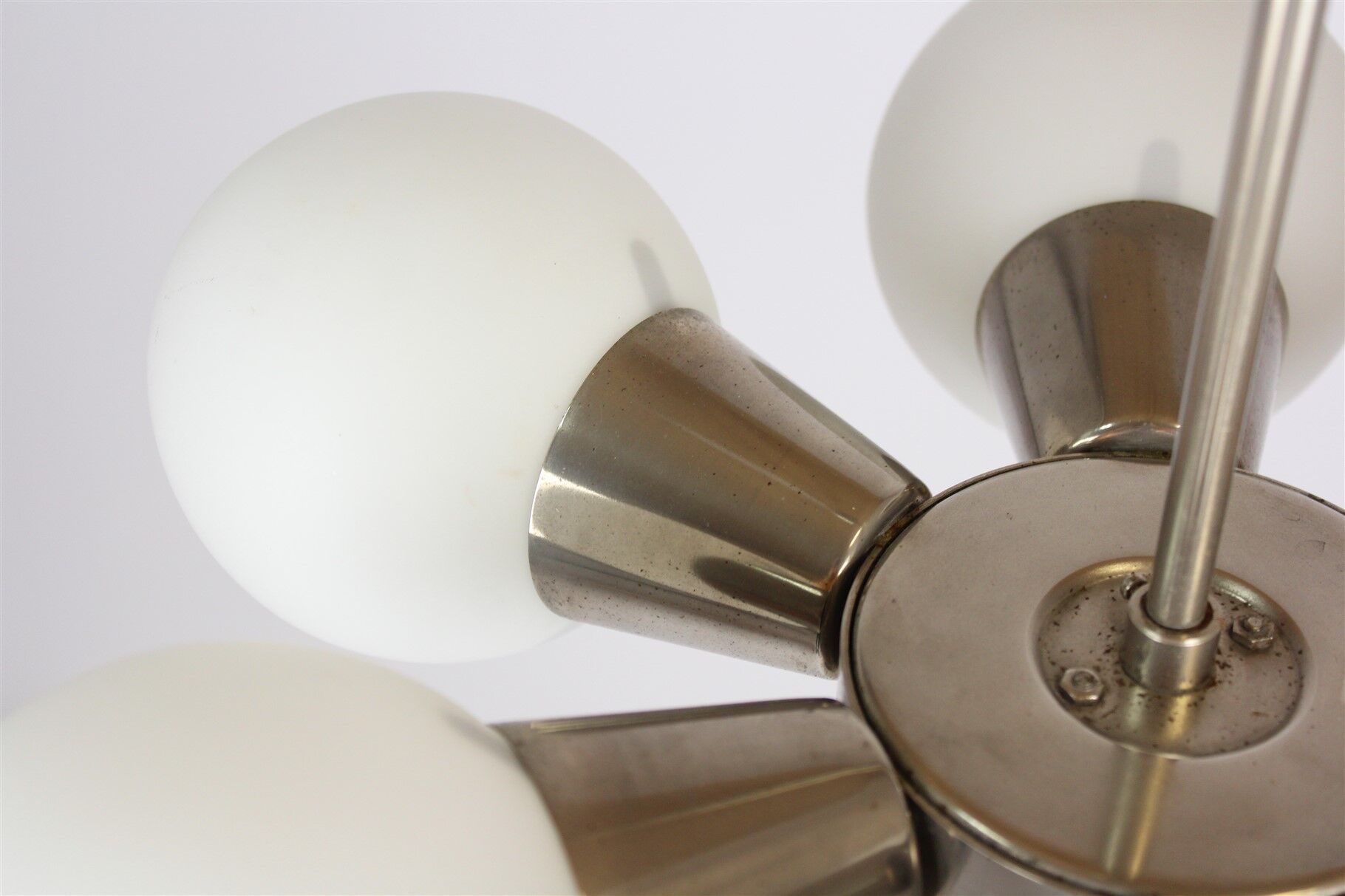 Sputnik Chandelier from Kamenický Šenov, 1970s