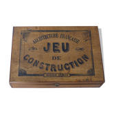 Boite de jeu de construction architecture française fin XIX