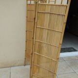 Vintage 60s rattan bamboo screen