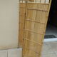 Vintage 1960s bamboo rattan screen