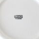 Set of 4 plates dessert Gien towel pattern, ceramics