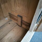 Armoire Alsacienne en pin milieu du XIX siècle