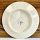 Set of 6 old Digoin Sarreguemines asparagus slushie plates