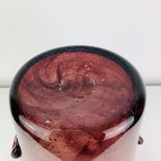 XL champagne bucket, bubble glass from Biot, purple