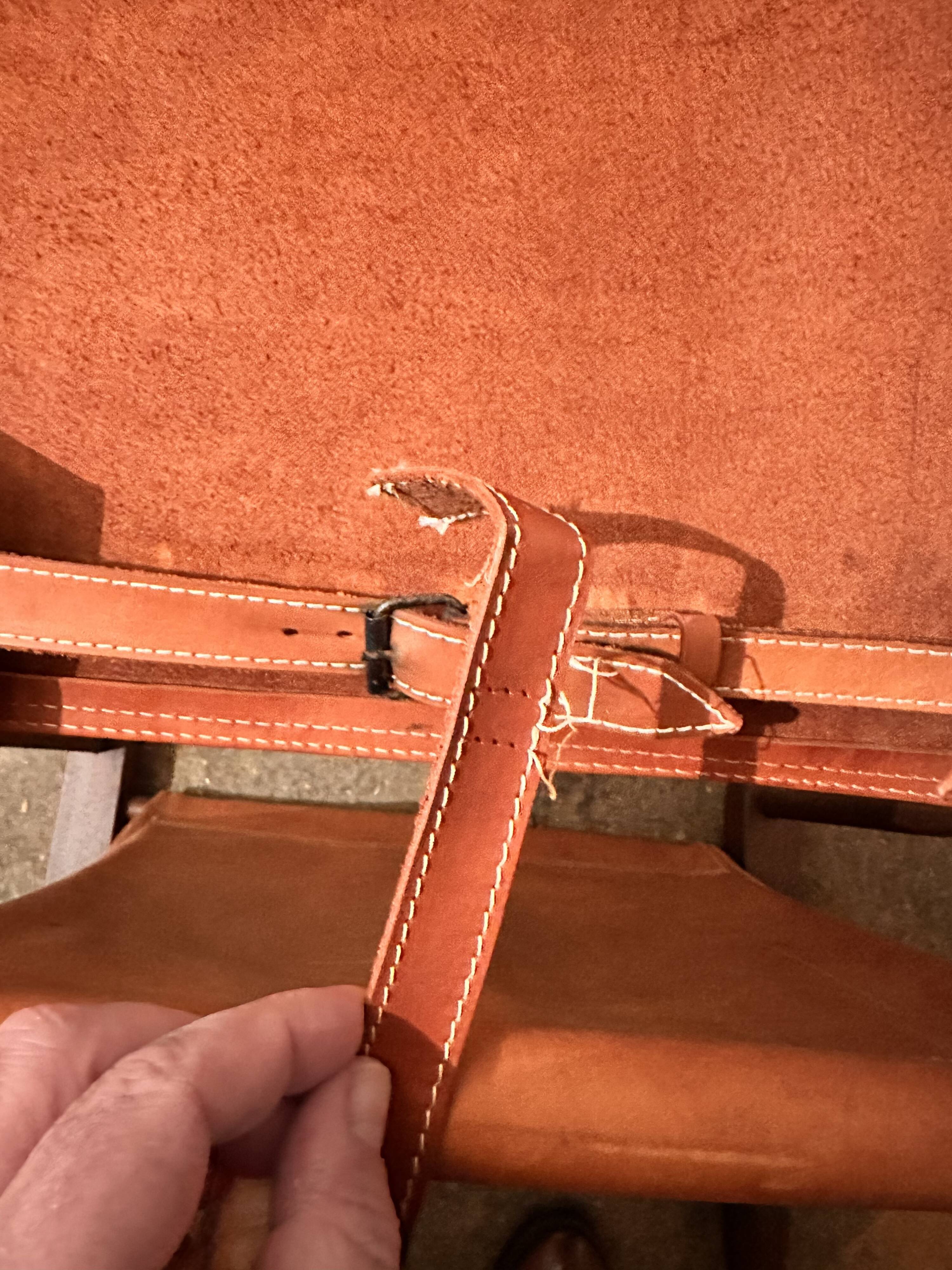 Pair of Safari armchairs