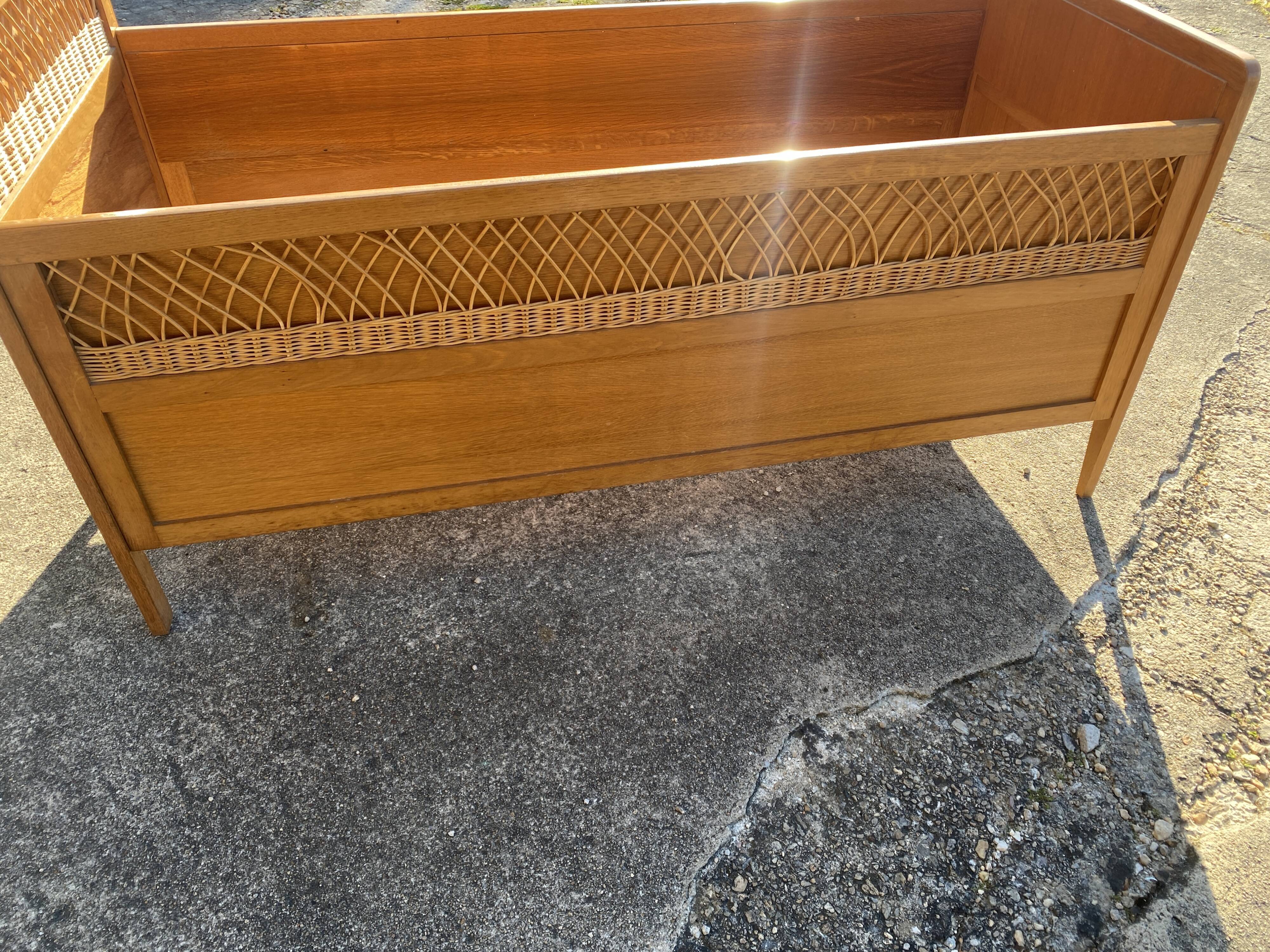 Rattan bed for children