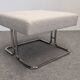 Low stool or tubular ottoman Space Age, France around 1970