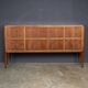 MID 20thC ITALIAN STRIPED WOODEN BUFFET BY PAOLO BUFFA c.1950