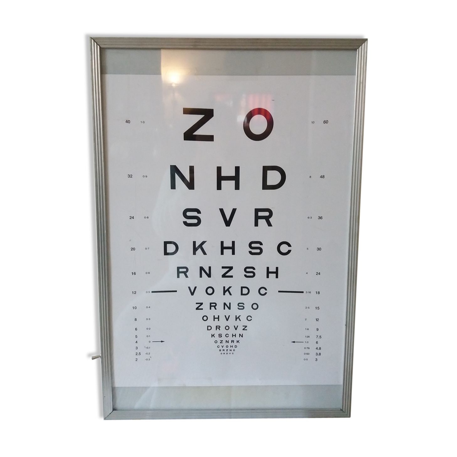 Sign light d a former haberdashery