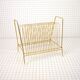 Gold brass vinyl holder